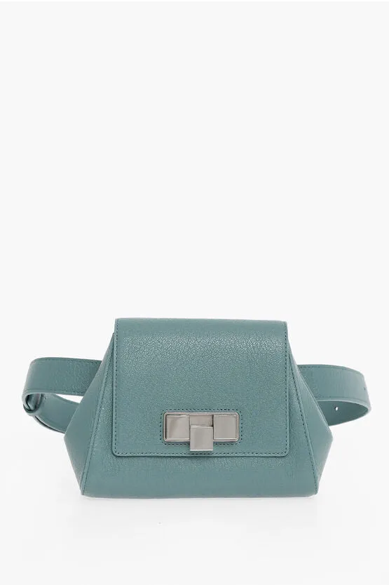 Bottega Veneta Magnetic Closure Leather Belt Bag Unica One size