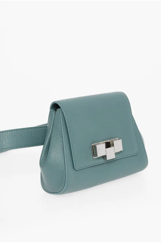 Bottega Veneta Magnetic Closure Leather Belt Bag Unica One size