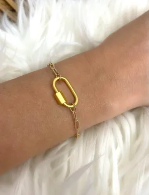 Clingy Carabiner Bracelet