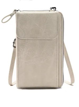 DEMI SMALL SHOULDER BAG - BEIGE