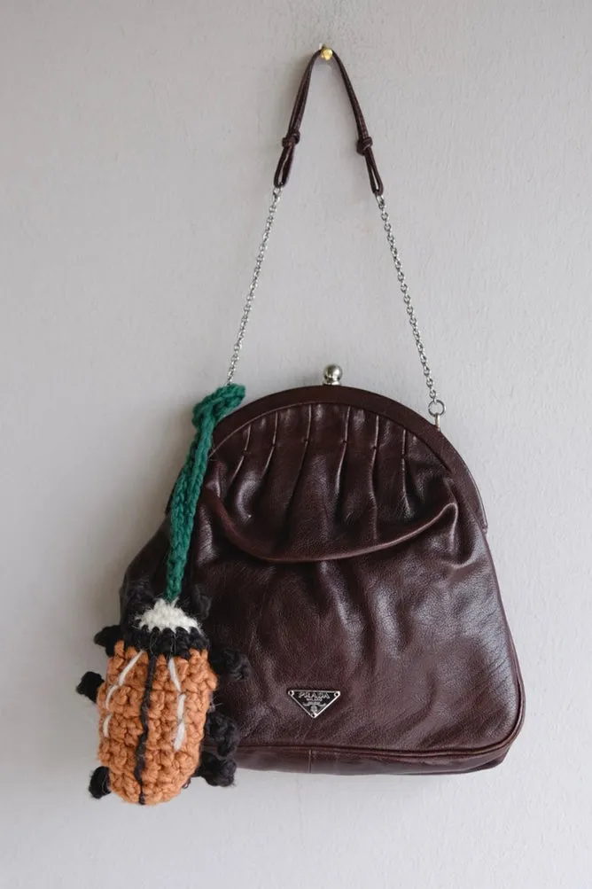 Hand crocheted charm. Beetle Jean Francois