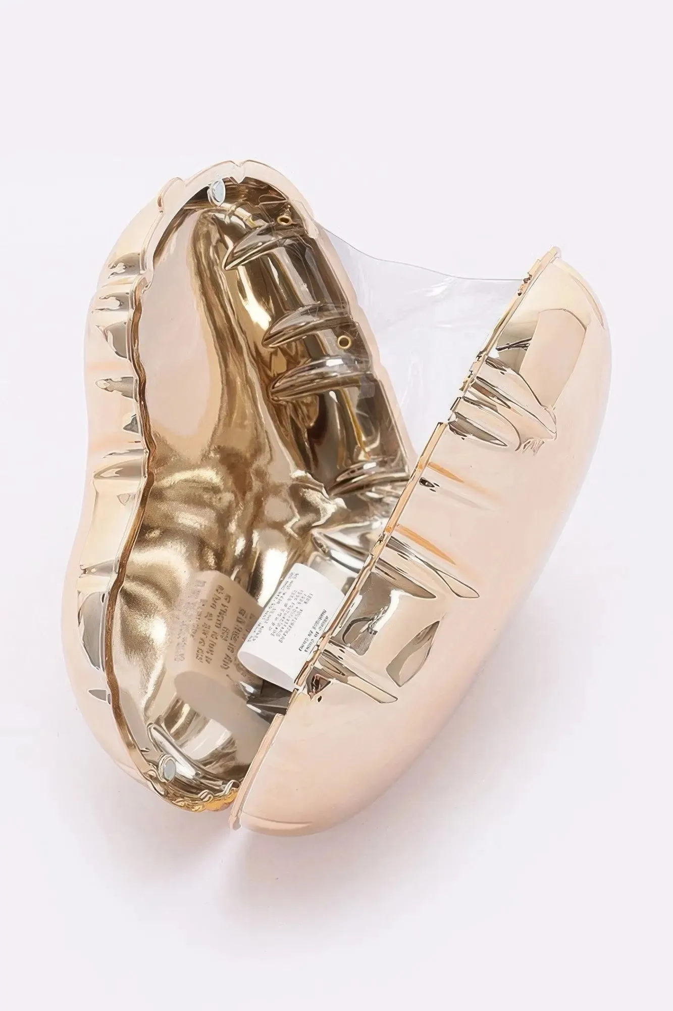 Heart-Shaped Acrylic Case Bag – Bold, Stylish & Playful