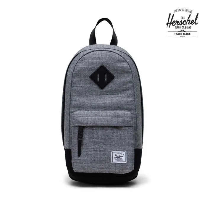Herschel Heritage Shoulder Bag 7.4L - Raven Crosshatch