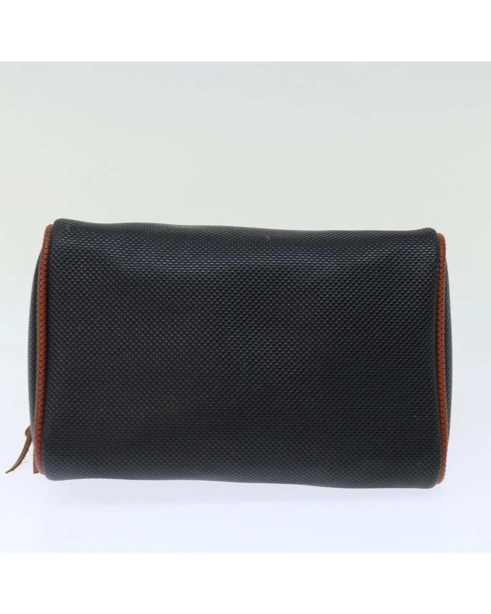 Navy PVC Leather Hand Bag