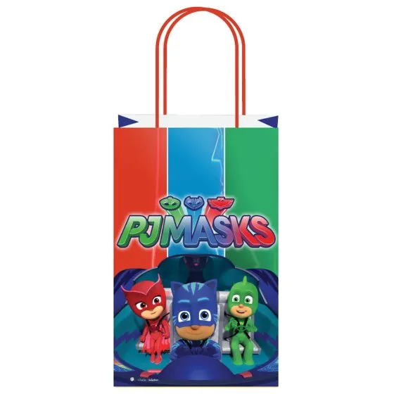 PJ Masks Paper Kraft Bags FSC 21cm x 13cm x 8cm 8pk